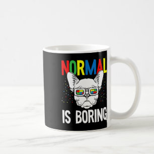 Caneca De Café O Cachorro do Cachorro Francês é um Autismo Chato