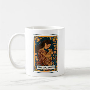 Caneca De Café O Cachorro Lover Tarot Pensava