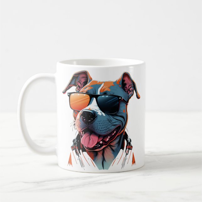 Caneca De Café O cachorro mais fixe do mundo (Esquerda)