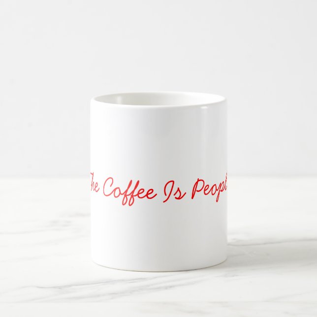 Caneca De Café O café é pessoas da caneca (Centro)