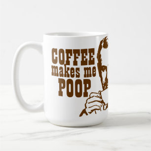 Caneca De Café O café faz-me o tombadilho!