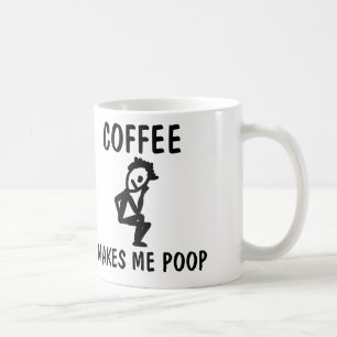 Caneca De Café O café faz-me o tombadilho, caneca