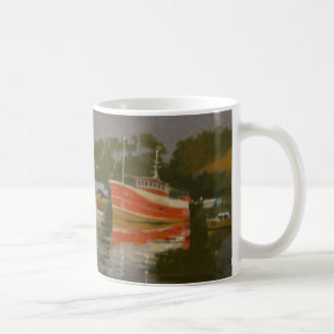 Caneca De Café O cais Salcombe 2 do pescador