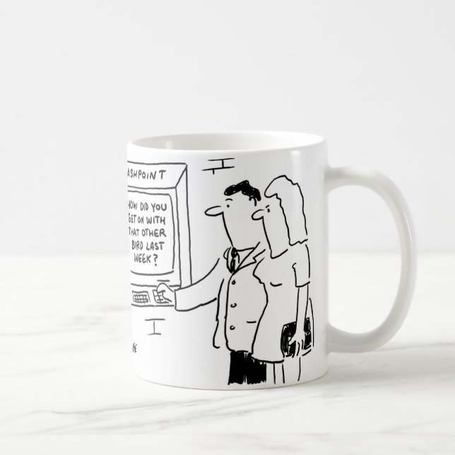 Caneca De Café O caixa eletrônico de pontos de caixa mostra uma m (Direita)