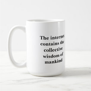 Caneca De Café O Cálice do Filósofo do Humor Seco, ie. 