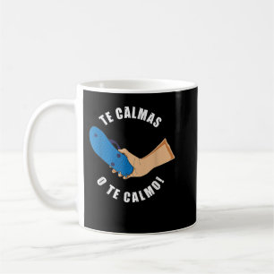 Caneca De Café O Calmas O Auto-falante espanhol Engraçado Calmo M