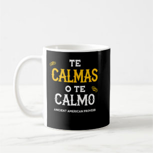 Caneca De Café O Calmas O Auto-falante espanhol Engraçado Calmo M