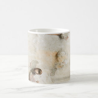 Caneca De Café O camuflado de plátano parece um padrão de casca