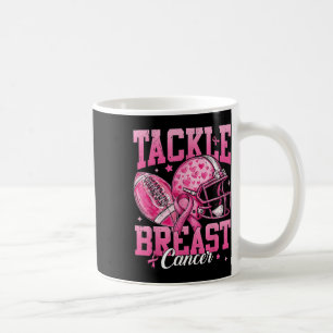 Caneca De Café O Cancer de futebol do seio, Cancer de peito rosa