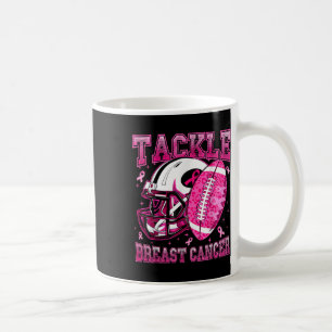 Caneca De Café O Cancer de futebol do seio, Cancer de peito rosa