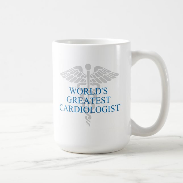 Caneca De Café o cardiologista o mais #greatest dos #Worlds (Direita)