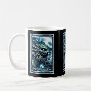 Caneca De Café O Cartão do Tarô de Criatura