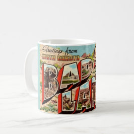 Caneca De Café O Cartão Postal de Badlands