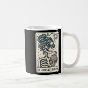 Caneca De Café O Cartão Rainha Tarot de Summerentre, Dia das Brux