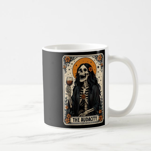 Caneca De Café O Cartão Tarot Audácia (Direita)