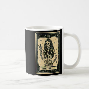 Caneca De Café O Cartão Virgo Tarot - Bruxa Gótica Halloween