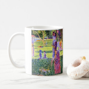 Caneca De Café O Casal de Georges Seurat, Pointilismo Vintage