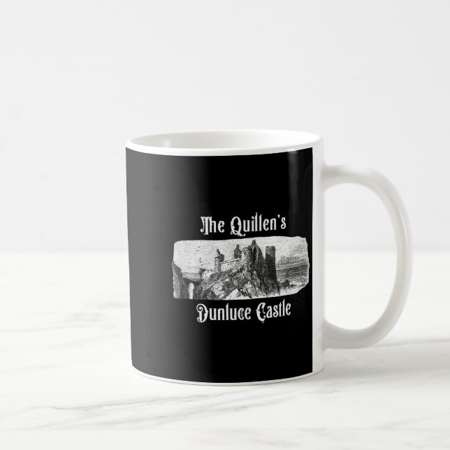 Caneca De Café O Castelo Dunluce de Quillen (Direita)