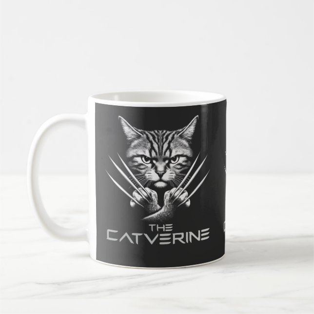 Caneca De Café O Catverine Halloween Themed (Esquerda)