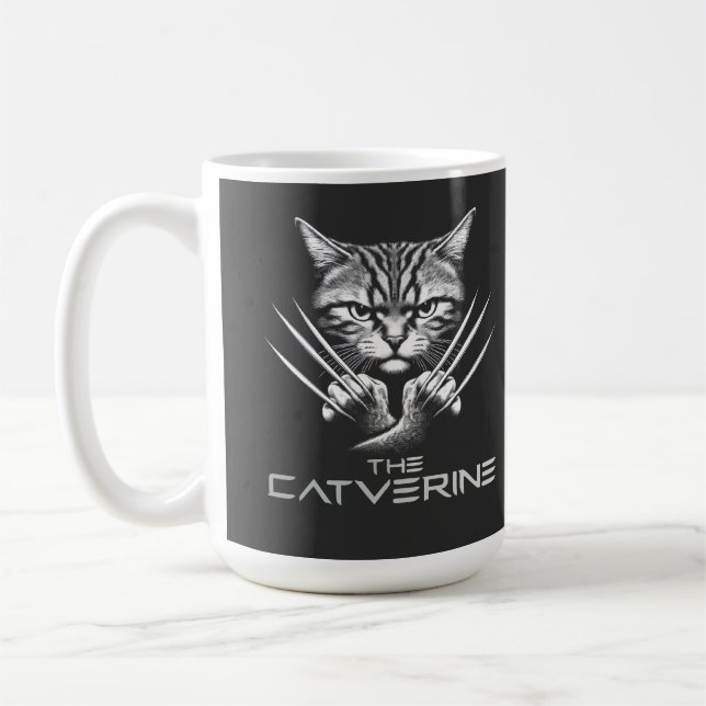 Caneca De Café O Catverine Halloween Themed (Esquerda)