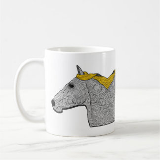 Caneca De Café o cavalo do espelho