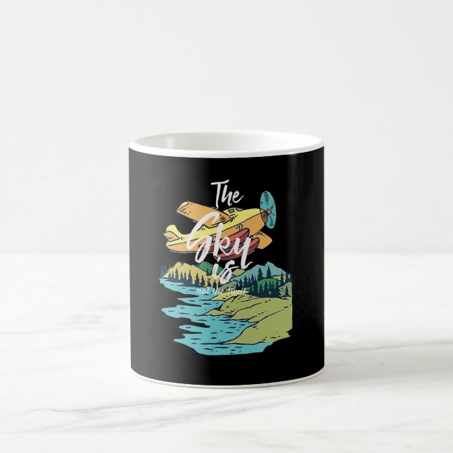 Caneca De Café O céu não é o limite (Centro)