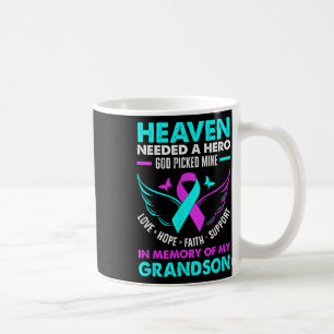 Caneca De Café O Céu Precisava De Herói Deus Escolhe O Meu Neto S