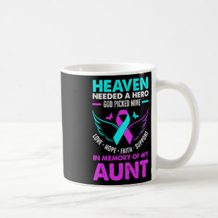 Caneca De Café O Céu Precisava De Herói Deus Pegou A Minha Tia Su