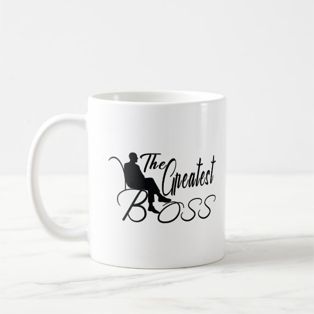 Caneca De Café O Chefe Maior (Esquerda)