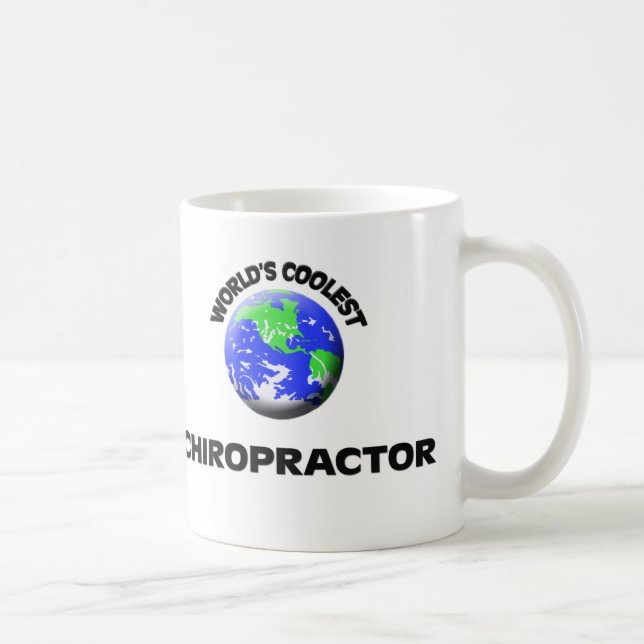 Caneca De Café O Chiropractor o mais fresco do mundo (Direita)