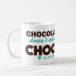 Caneca De Café O chocolate compreende [a turquesa]