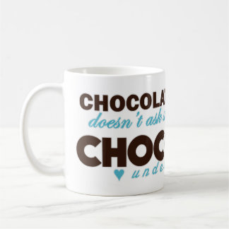 Caneca De Café O chocolate compreende [o azul]