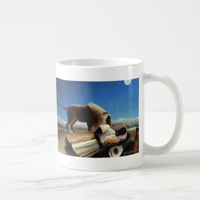 Caneca De Café O cigano de sono (Direita)