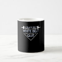 O cinturão negro do karaté de Taekwondo recusou