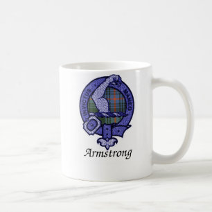 Caneca De Café O clã de Armstrong Crest
