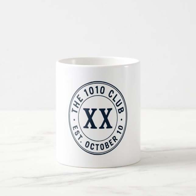 Caneca De Café O Clube Birthday Coffee Mug de 1010 (Centro)
