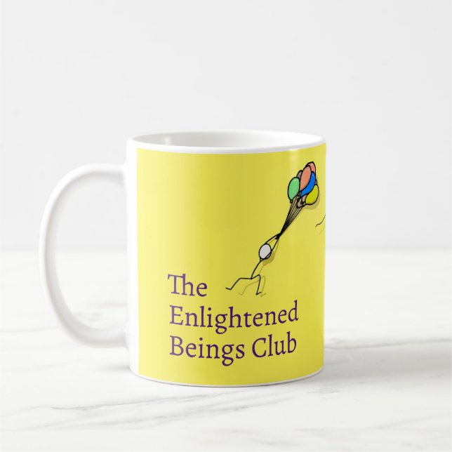 Caneca De Café O Clube dos Seres Iluminados Afirmation Mug (11oz) (Esquerda)