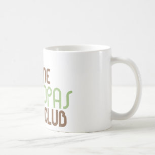 Caneca De Café ø Clube dos vovôs do tempo (verde)