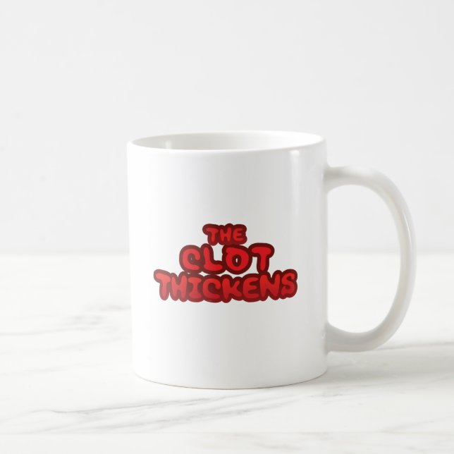 Caneca De Café O coágulo engrossa (Direita)