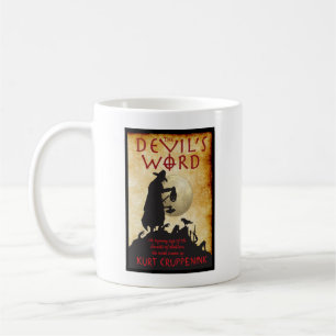 Caneca De Café O Cobrir de texto do diabo