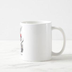 Caneca De Café O coelho branco