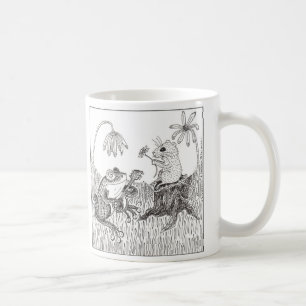 Caneca De Café O comedor de rãs foi A-Courtin