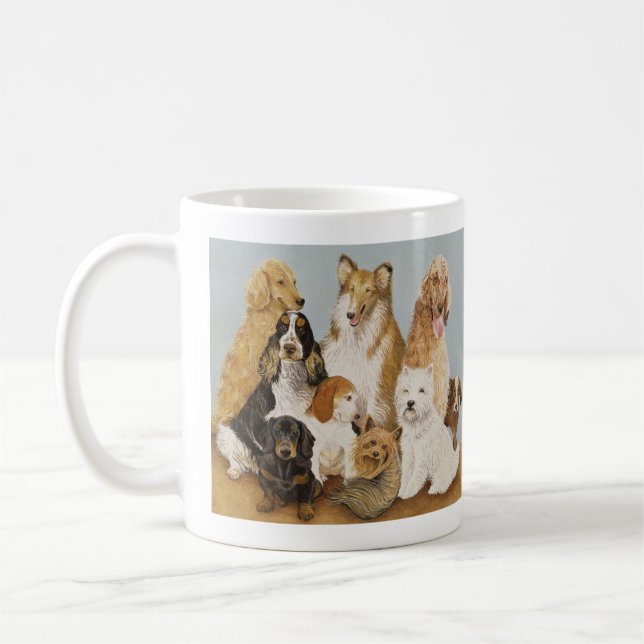 Caneca De Café O comensal dos cães (Esquerda)