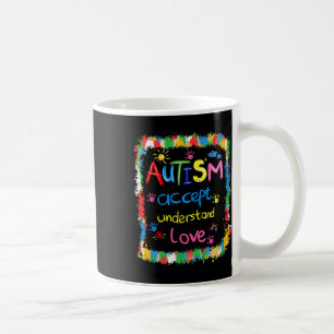 Caneca De Café O conceito de conscientização do Autismo de Brusha