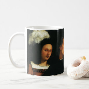 Caneca De Café O Concerto por Tiziano Arte Fino Vintage Renascime