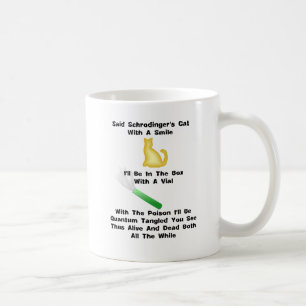 Caneca De Café O conto do gato de Schrodinger