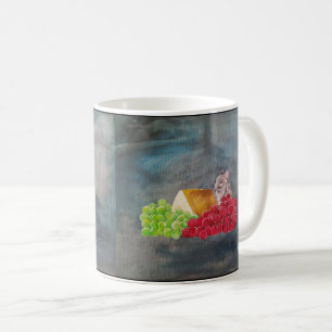 Caneca De Café O Convidado Não Convidado Pintura de Alfred Fox