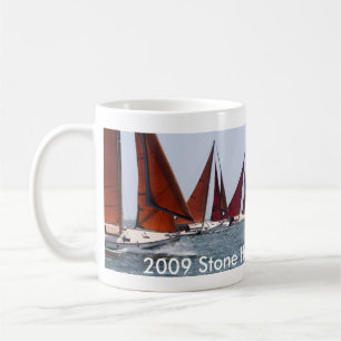 Caneca De Café O copo de 2009 construtores de pedra do cavalo