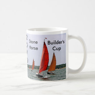 Caneca De Café O copo de 2010 construtores de pedra do cavalo