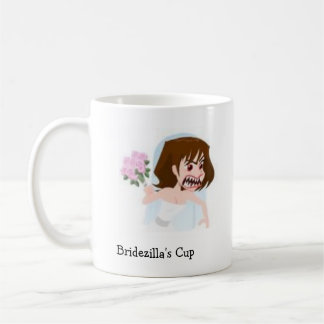 Caneca De Café O copo de Bridezilla